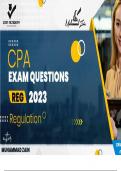 Sample of US CPA Exam Questions REG 2023
