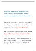 TEXAS CDL- AIRBRAKE TEST 2023-2024 |ACTUAL  COMPLETE 100 EXAM QUESTIONS AND CORRECT  ANSWERS (VERIFIED ANSWERS ) ALREADY GRADED A+.