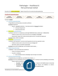 Pathologie: H6, H8 en H9