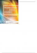 Test Bank for  Applied Pharmacology for the Dental Hygienist 7th Edition Haveles Questions & Answers with rationales (Chapter 1-27)