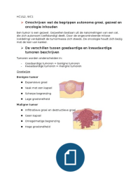 Samenvatting medische theorie 2.1