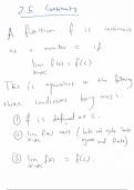 Class notes Lectures 5 & 6 MTH 103  Calculus: Early Transcendentals