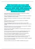 AIRS Test12345, airs exam, AIRS (Alliance of Information and Referral Systems), AIRS, AIRS, AIRS (Alliance of Information and Referral Systems) Answered Correctly!!