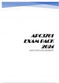 APC3701 EXAM PACK 2024