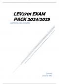 LEV3701 EXAM PACK 2024/2025