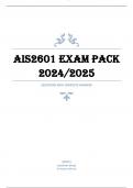 AIS2601 EXAM PACK 2024/2025