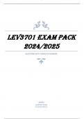 LEV3701 EXAM PACK 2024/2025