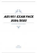 AIS1601 EXAM PACK 2024/2025