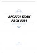 APC3701 EXAM PACK 2024/2025