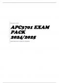 APC3701 EXAM PACK 2024