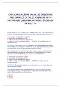 CRPC EXAM ACTUAL EXAM QUESTIONS AND  CORRECT DETAILED ANSWERS WITH  RATIONALES (VERIFIED ANSWERS) |ALREADY  GRADED A+(UPDATED 2024)