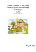 Samenvatting en hoorcollege Leerling, onderwijs , begeleiding deel 2 (handboek jeugdhulpverlening)