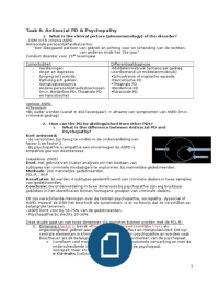 Taak 6 Antisocial & Psychopathy