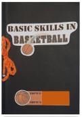 Basic Basketball Skills Scrapbook