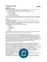 Klinische pathologie, hoofdstuk 1, 3, 4, 8, 14 en 16