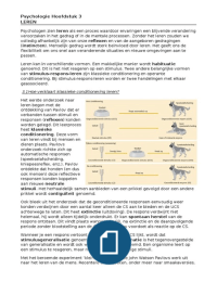 Psychologie de Essentie Hoofdstuk 3