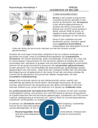 Psychologie de Essentie Hoofdstuk 7