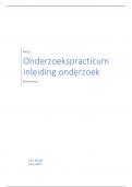 Samenvatting Onderzoekspracticum inleiding onderzoek