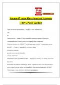 1 Ammo 67 exam Questions and Answers (100% Pass) Verified