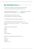 Bio 1023 BRCC Exam 1 QUESTIONS & ANSWERS SOLVED 100% CORRECT!!