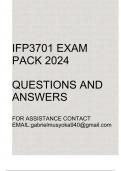 IFP3701 Exam pack 2024(Questions and answers)