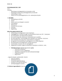 Psychodiagnostiek 3 SPP 