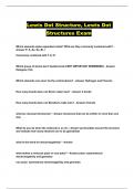 Lewis Dot Structure, Lewis Dot Structures Exam