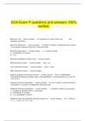  SOA Exam P questions and answers 100% verified.