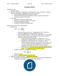 FL07 - Secured Debt