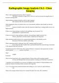 Radiographic Image Analysis Ch.3 - Chest Imaging