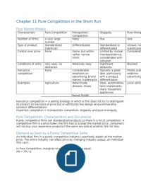 eco ch 11: pure competition in the short run 