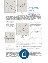 eco ch 12: pure competition in the long run 