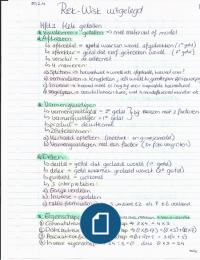 Samenvatting kennisbasis rekenen