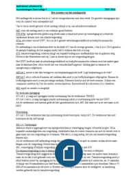 Individueel Arbeidsrecht 15/16 HC5 WG5 (letterlijk)