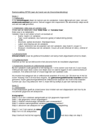 Samenvatting SPSS (statistiek)