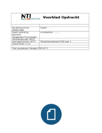 POP Persoonlijk Ontwikkelingsplan 6777