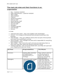 level 2 btec business unit 4 p1