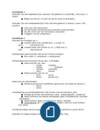 Samenvatting Engels Core Business