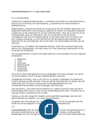 Tekenen en Handvaardigheid Samenvatting Hs 4 en 7