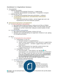 Toegepaste Geneesmiddelenkennis Hoofdstuk 3.2. Vegetatieve Farmaca