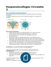 Responsiecollege en practica Circulatie 2