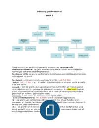 Inleiding Goederenrecht P2