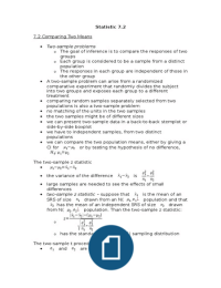 Statistics 1B