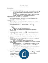 Statistics 1B