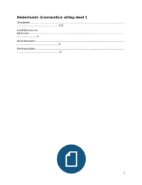 Grammatica Nederlands