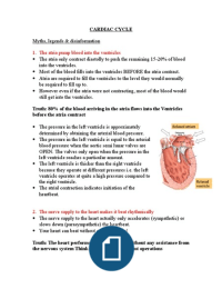 Cardiac cycle