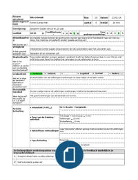 Lesvoorbereiding Turnen (lange mat)