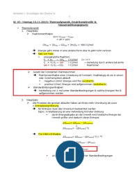 VL6_Thermodynamik, Reaktionskinetik & Massenwirkungsgesetz