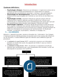 0) Introduction, différents types de mémoire