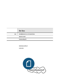 Samenvatting Aardrijkskunde Systeem Aarde Hoofdstuk 1